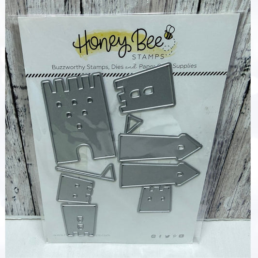 Honey Bee Stamps SAND CASTLE Builder Beach Summer Dies