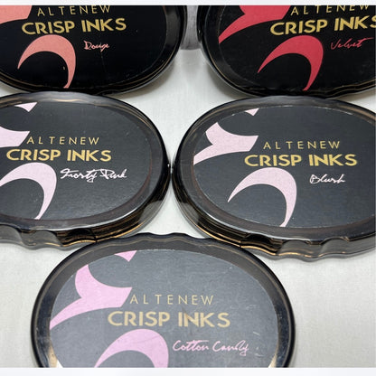 Altenew CRISP INKS Dye Ink Stamp Pads Full Size Lot of 7