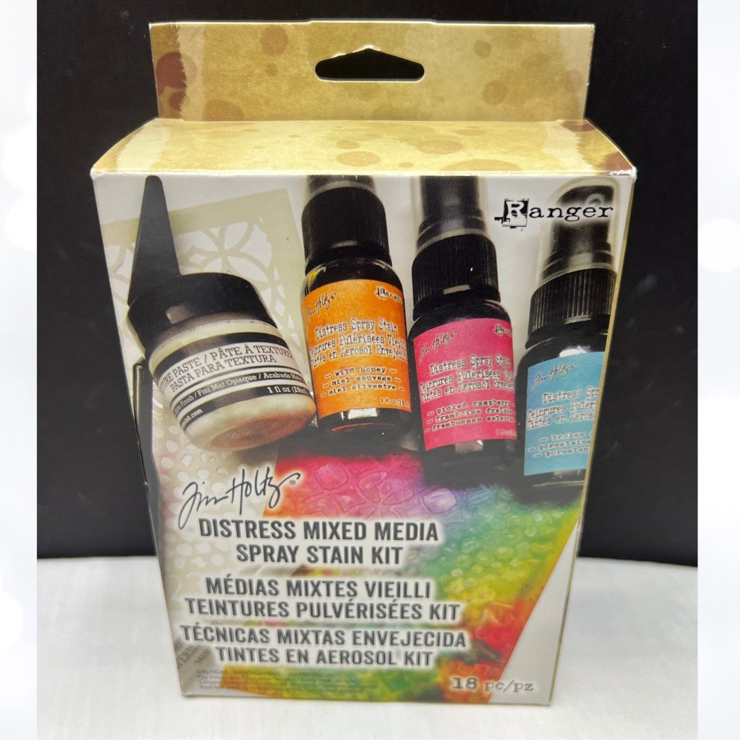 Tim Holtz DISTRESS MIXED MEDIA Spray Stain Kit
