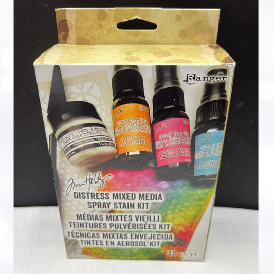 Tim Holtz DISTRESS MIXED MEDIA Spray Stain Kit