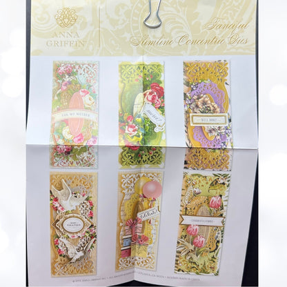 Anna Griffin FANCIFUL SLIMLINE Concentric Dies