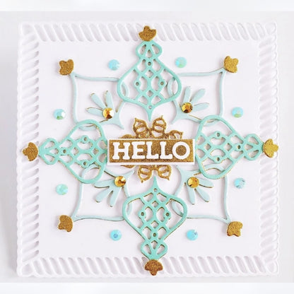 Spellbinders SITTING PRETTY Decorative Edges Small Dies of the Month 2020