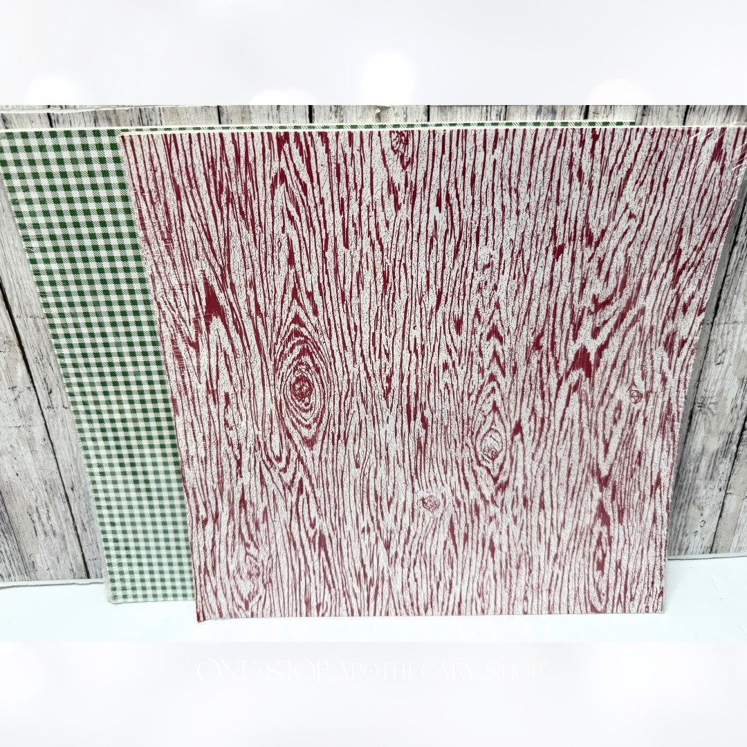 Stampin Up FROSTWOOD LODGE 12x12 Christmas Paper DSP Cardstock 16 Sheets