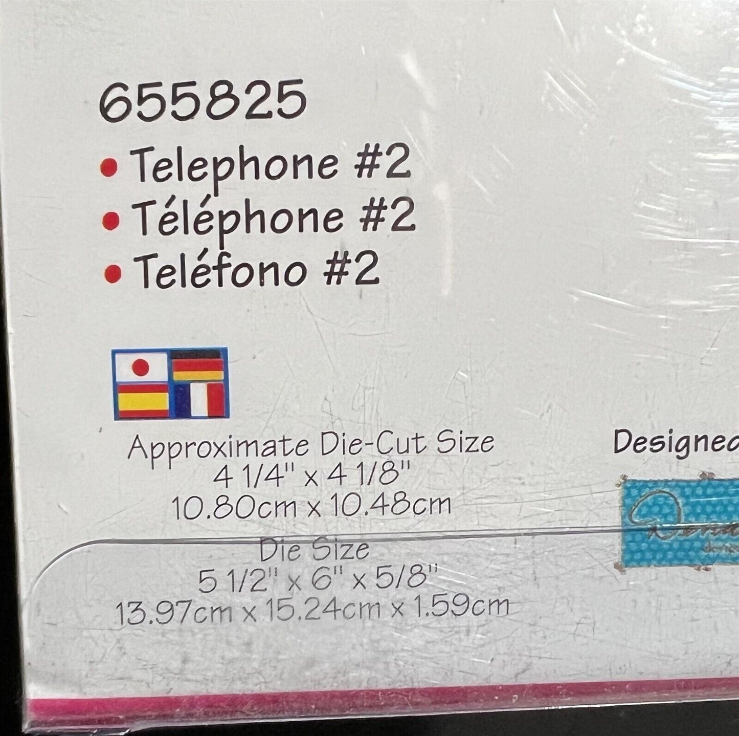 Sizzix GIRLS Diva Crown Telephone Girly Stuff Bigz Sizzlits Dies Lot of 3