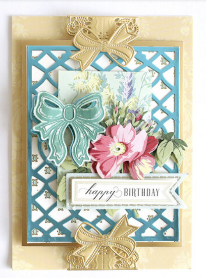 Anna Griffin 3D BEAUTIFUL BOW Bows Dies