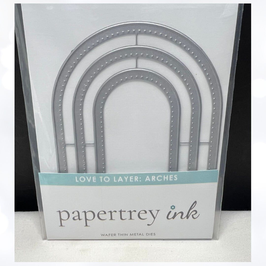Papertrey Ink LOVE TO LAYER ARCHES Arch Dies