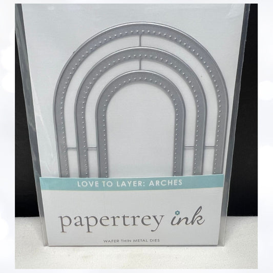Papertrey Ink LOVE TO LAYER ARCHES Arch Dies