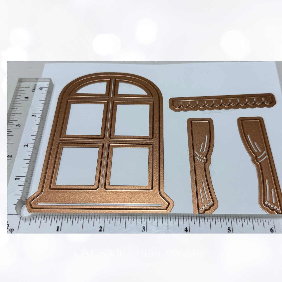 Spellbinders GRAND WINDOW Curtains Dies