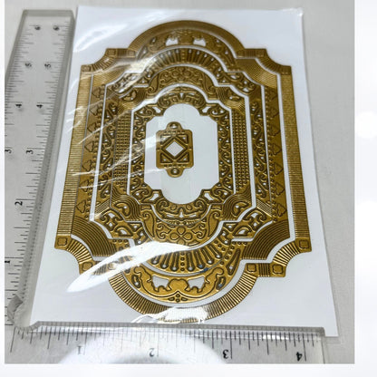 Spellbinders IMPERIAL GOLD Circles One Labels 28 Dies AS IS**