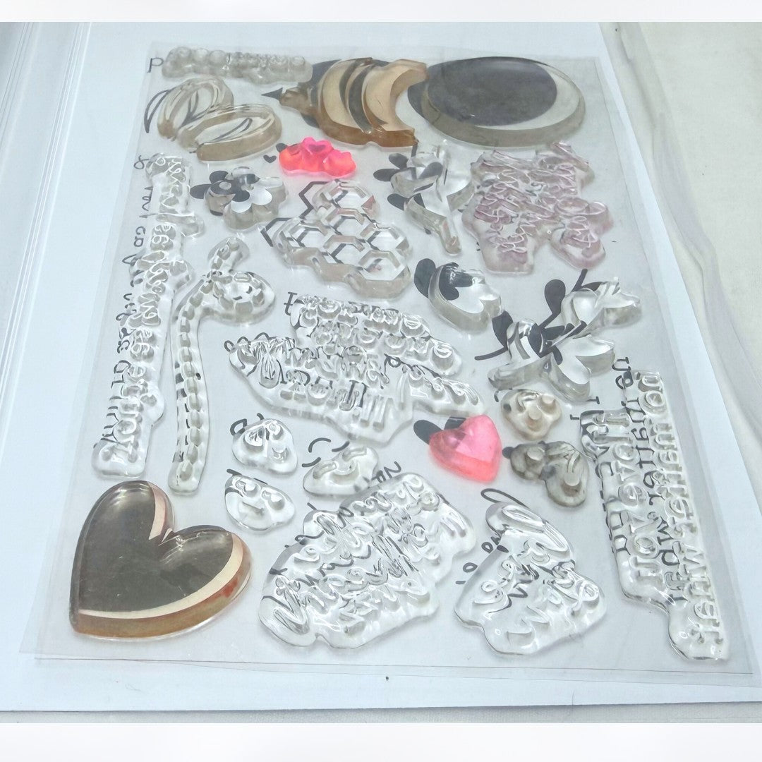 Stampin Up BEE MY VALENTINE Valentine Day Love Rubber Stamps