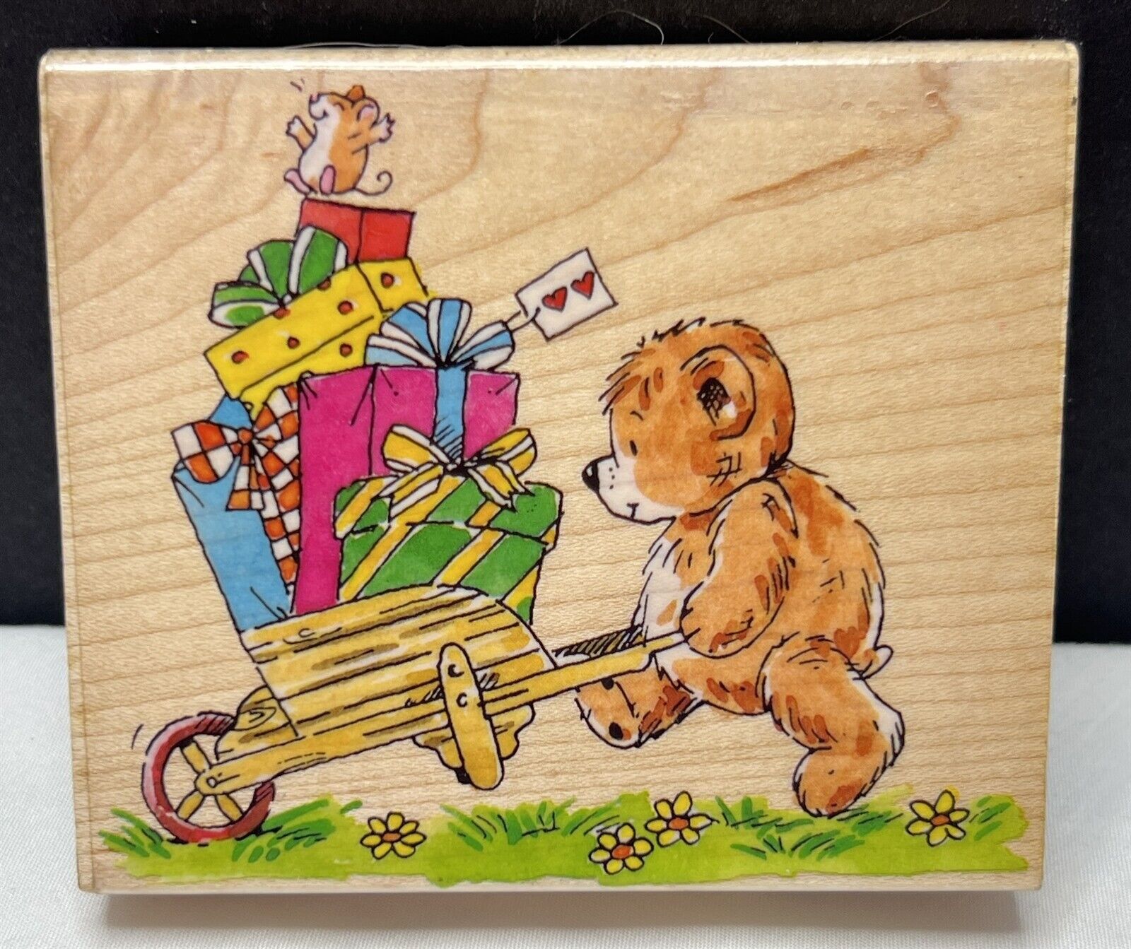 Penny Black BY THE CARTFUL Bear Margaret Sherry Mouse Rubber Stamp