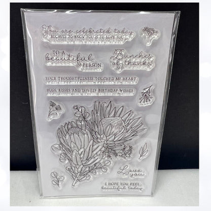 Spellbinders KOALA SMILES Card Making Kit of the Month Rubber Stamps May 2022