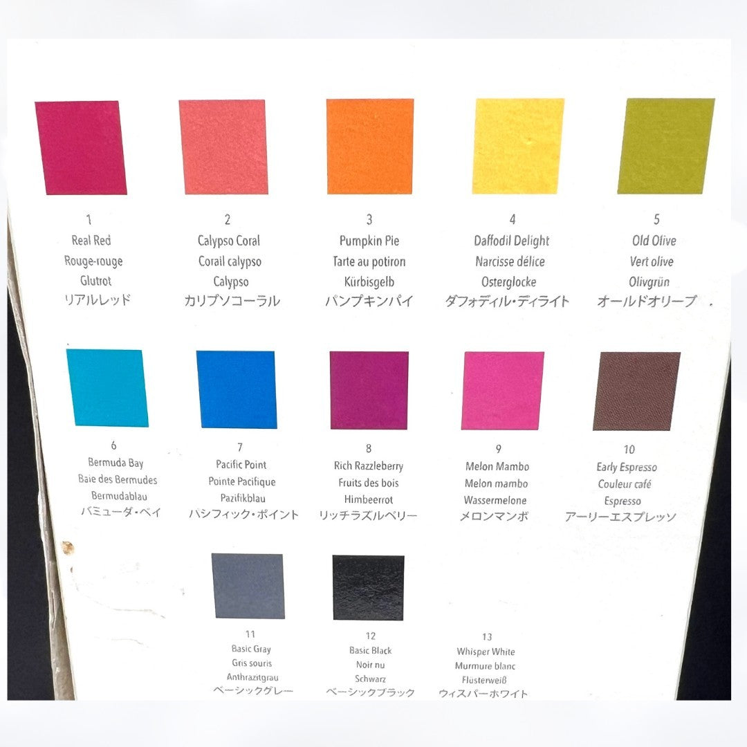 Stampin Up WATERCOLOR PENCILS Color Colored Lot of 2
