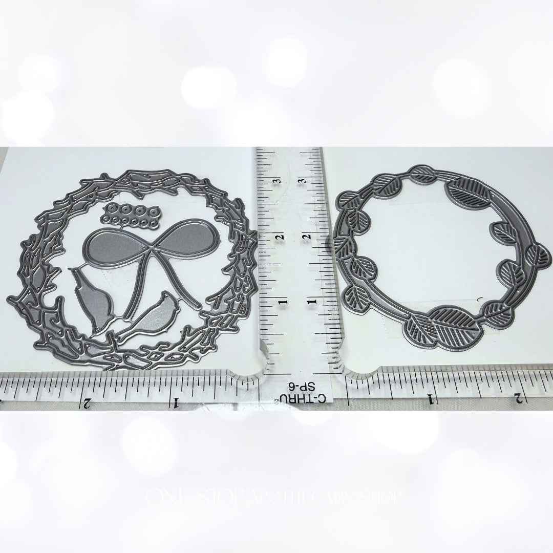 Simon Says Stamp LOVE BIRDS Wreath Eucalyptus Dies