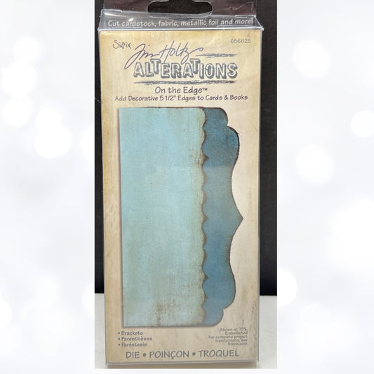 Tim Holtz BRACKETS On The Edge Die