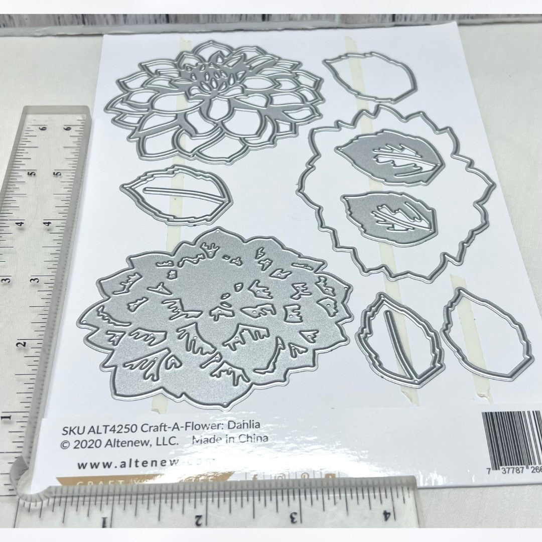 Altenew DAHLIA Craft a Flower Floral Dies