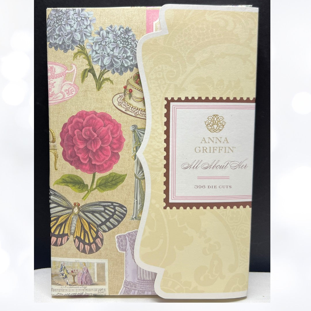 Anna Griffin ALL ABOUT HER Die Cuts Birds Butterflies Embellishments
