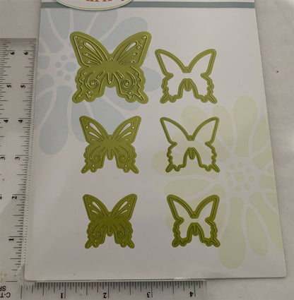 Fun Stampers Journey ARTFUL BUTTERFLY Butterflies Dies 