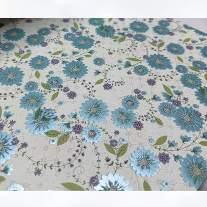 K & Company COTTAGE GARDEN Floral Dreams 12x12 Scrapbook Cardstock Paper Lot