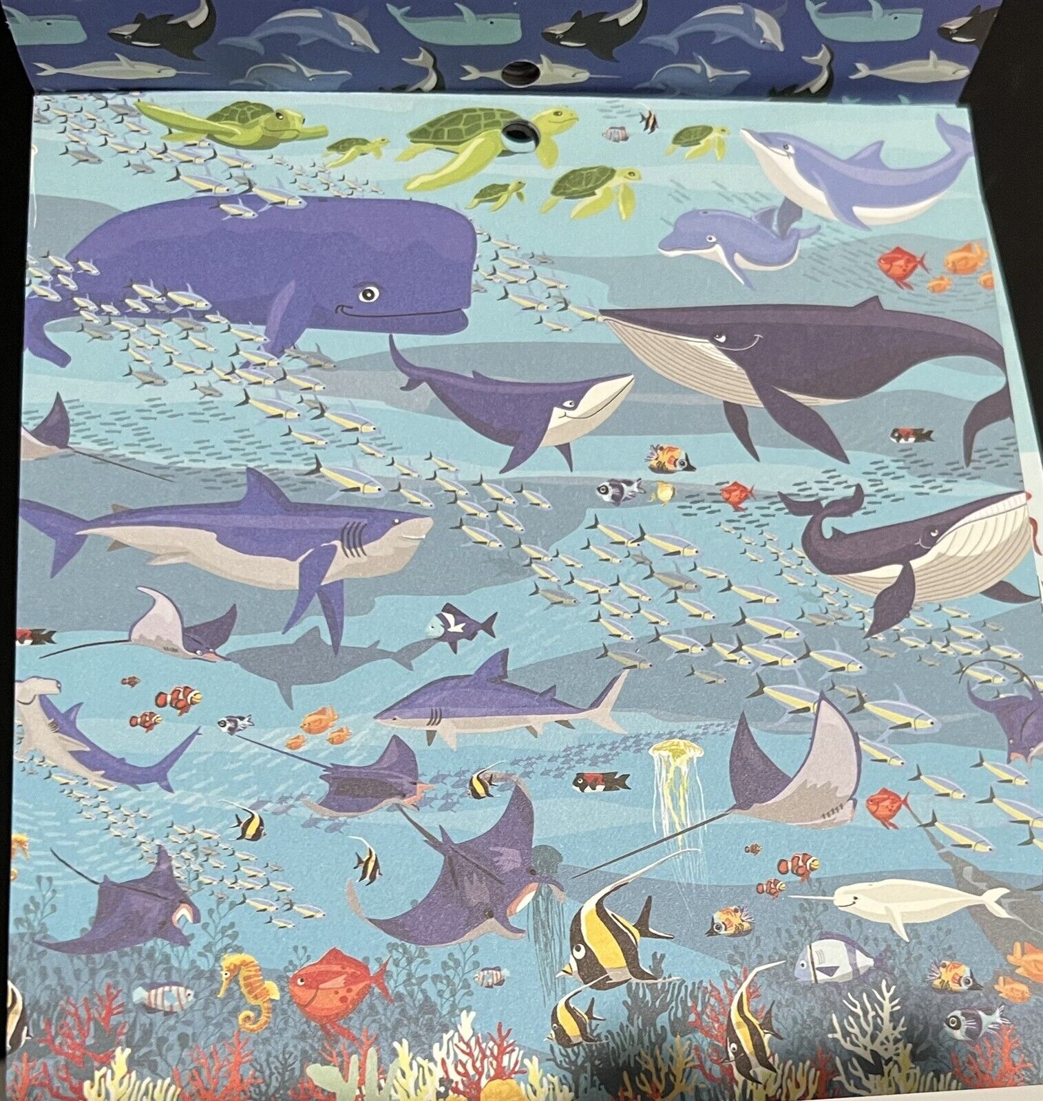 Echo Park Bees Farm Fish Summer Scrapbook Paper 6x6 Packs Pads Lot of 4