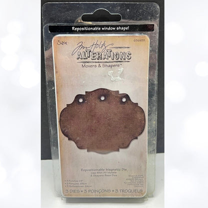 Tim Holtz 3 PUNCHES 1/4 inch Movers & Shapers Die