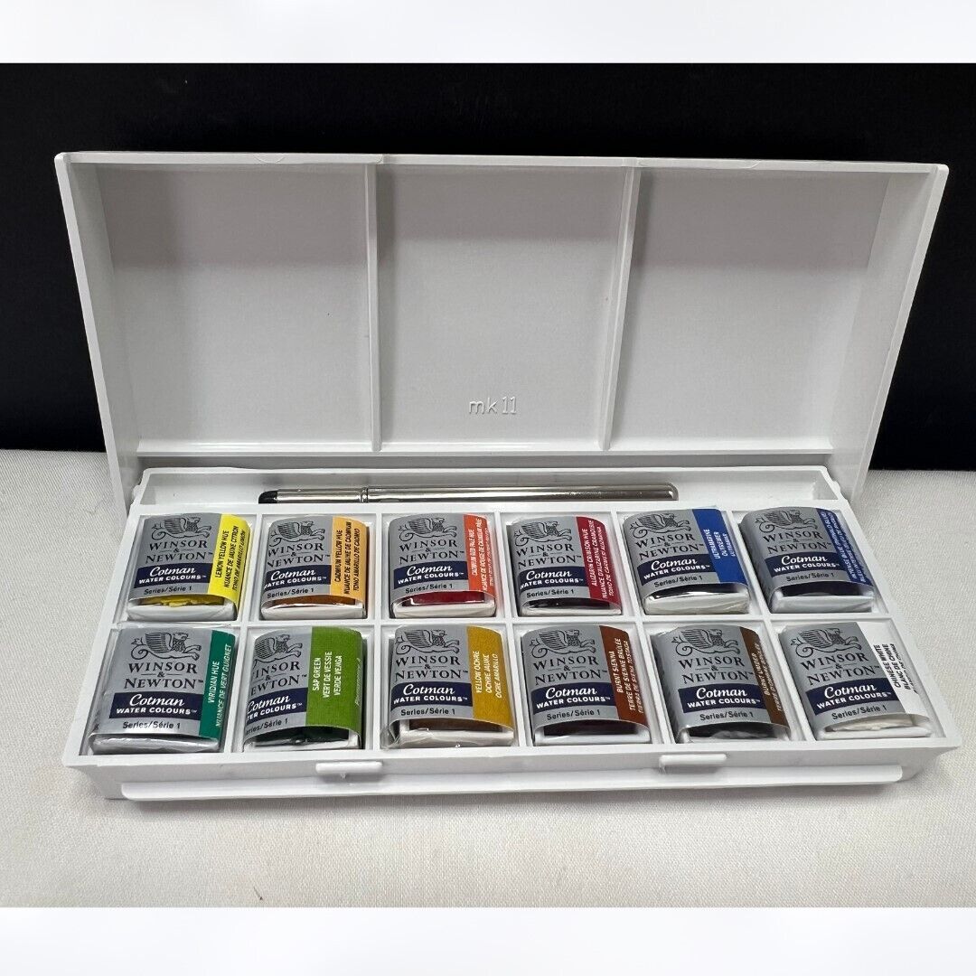 Winsor & Newton SKETCHERS POCKET BOX Watercolors Water Colours Set