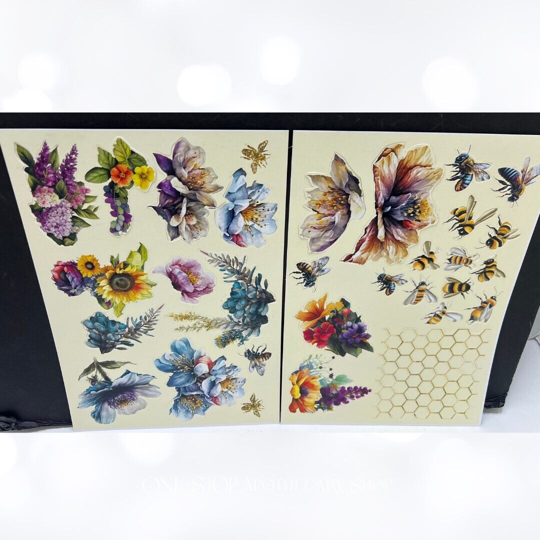 3Quarter Designs BEE HAPPY Collection Card Making Kit 12x12 Paper Die Cuts 