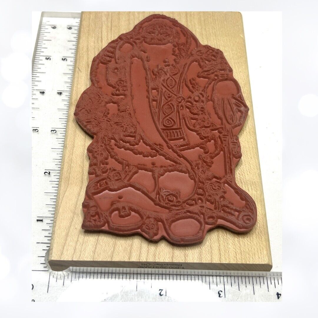 Peddler's Pack SANTA Claus Christmas Holiday Rubber Stamp