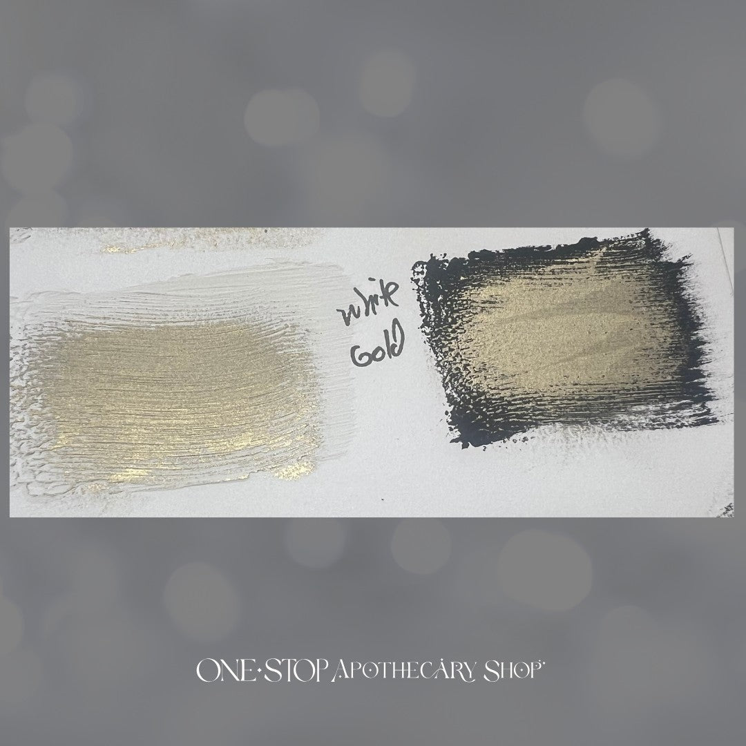 Prima Finnabair METALLIQUE WAX  Mixed Media Art Alchemy WHITE GOLD