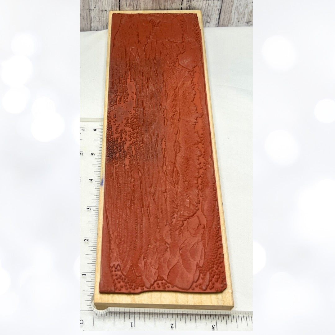 Stampscapes SEASIDE COVE Beach Ocean Sea 139H Rubber Stamp