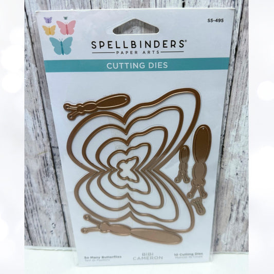Spellbinders SO MANY BUTTERFLIES Butterfly Dies