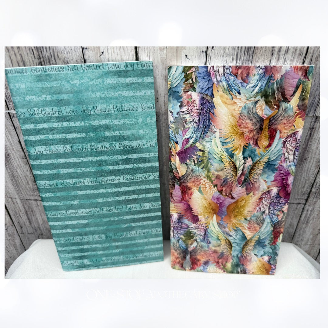 By the Well 4 God REJOICE Angel Wings Easter Rubber Stamps Bible Journaling