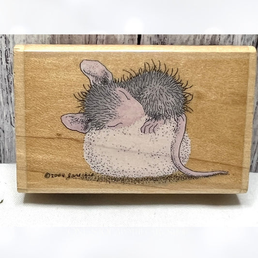 House Mouse DREAMPUFF Nap Mice Rubber Stamp