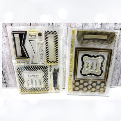 Papertrey Ink FABULOUS FRAMES Rubber Stamps Dies