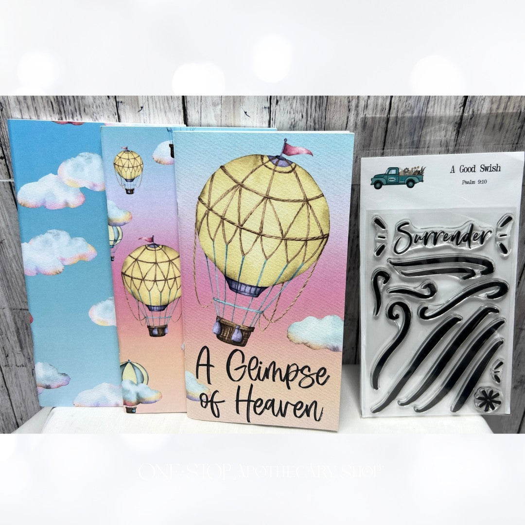 By the Well 4 God SURRENDER Rubber Stamps Journals Lesson Set