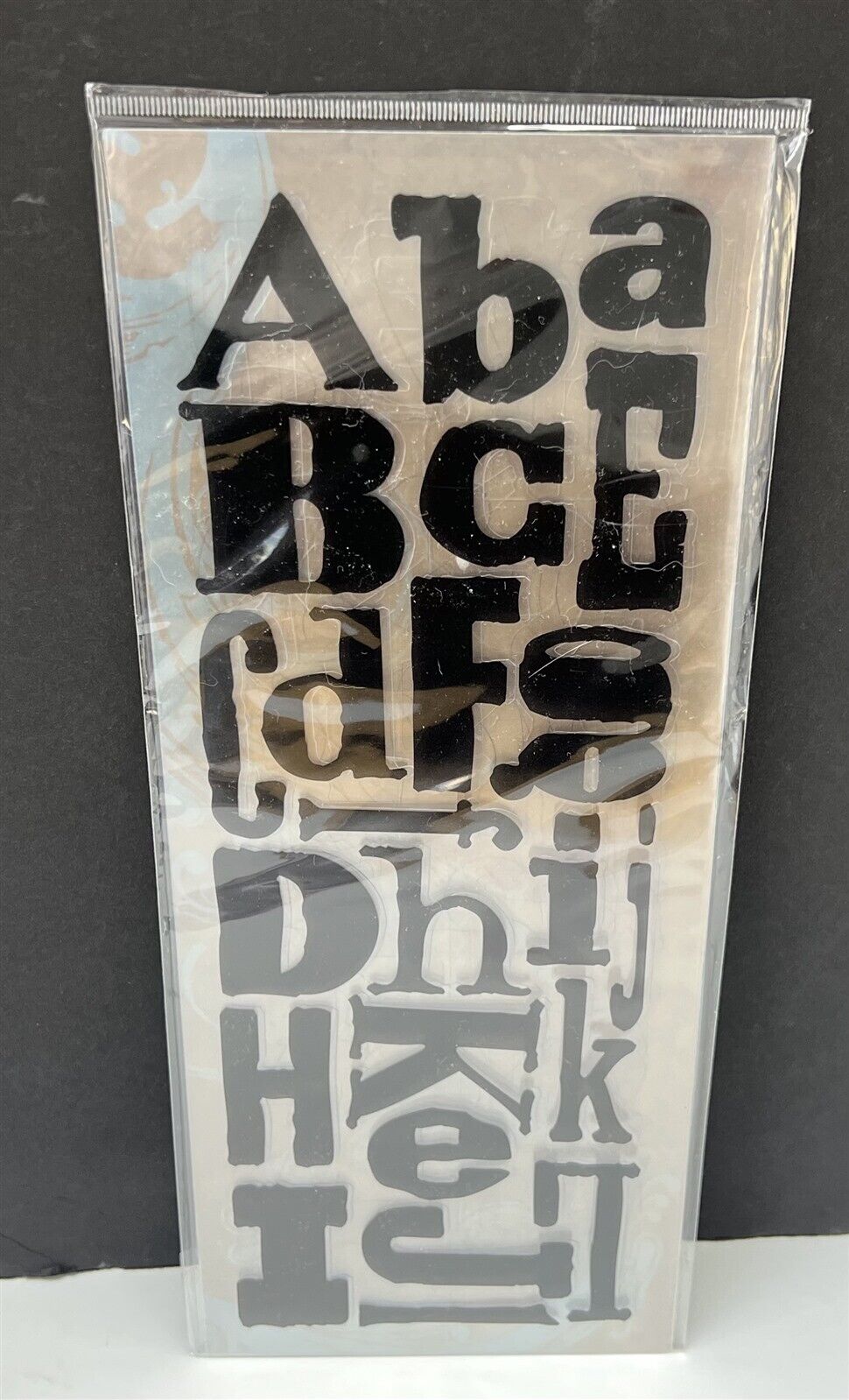 Tim Holtz Idea-ology ALPHABET MASK Stencil Letters Rare