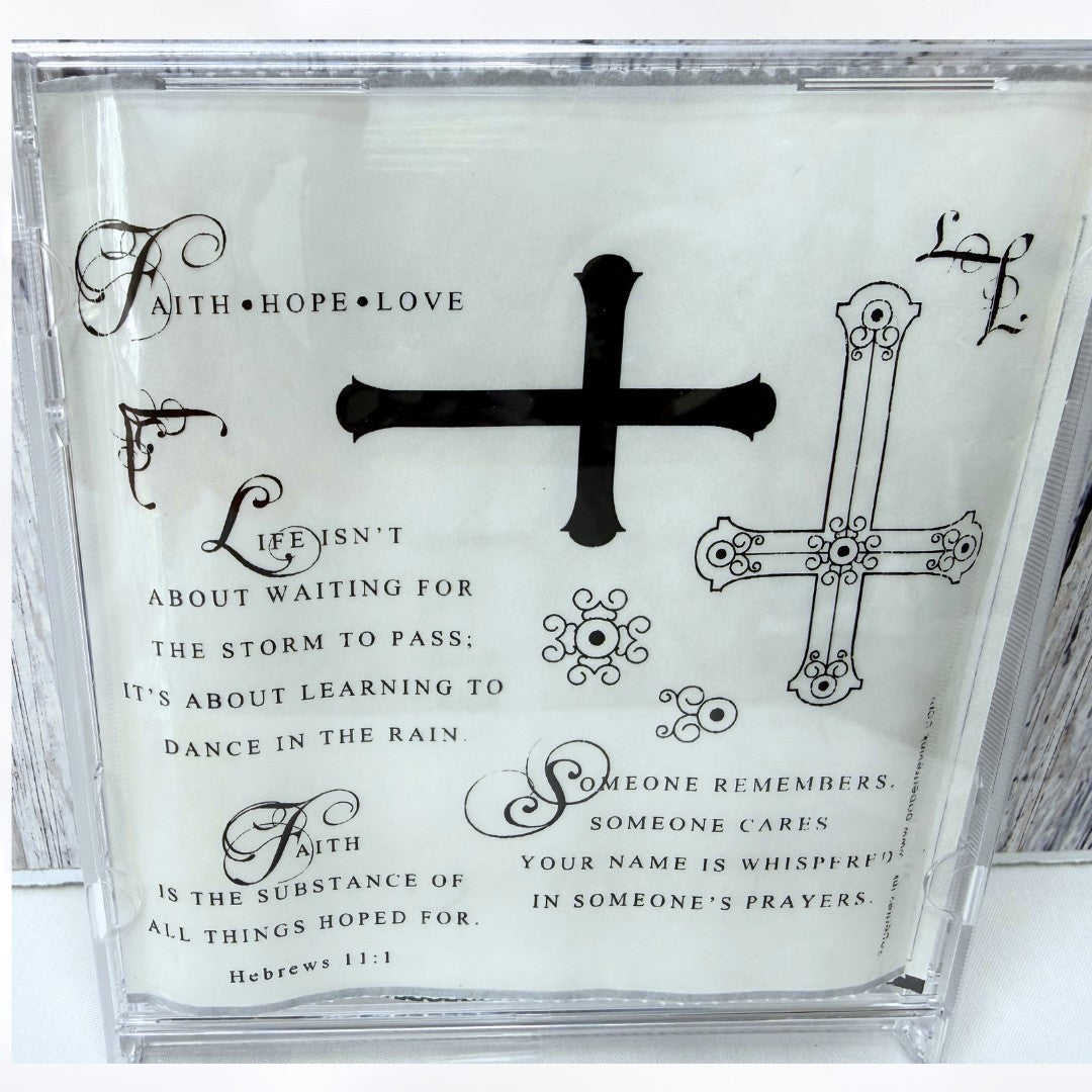 Papertrey Ink EVERYDAY BLESSINGS Cross Religious Bible Verses Rubber Stamps