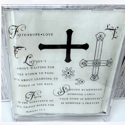 Papertrey Ink EVERYDAY BLESSINGS Cross Religious Bible Verses Rubber Stamps
