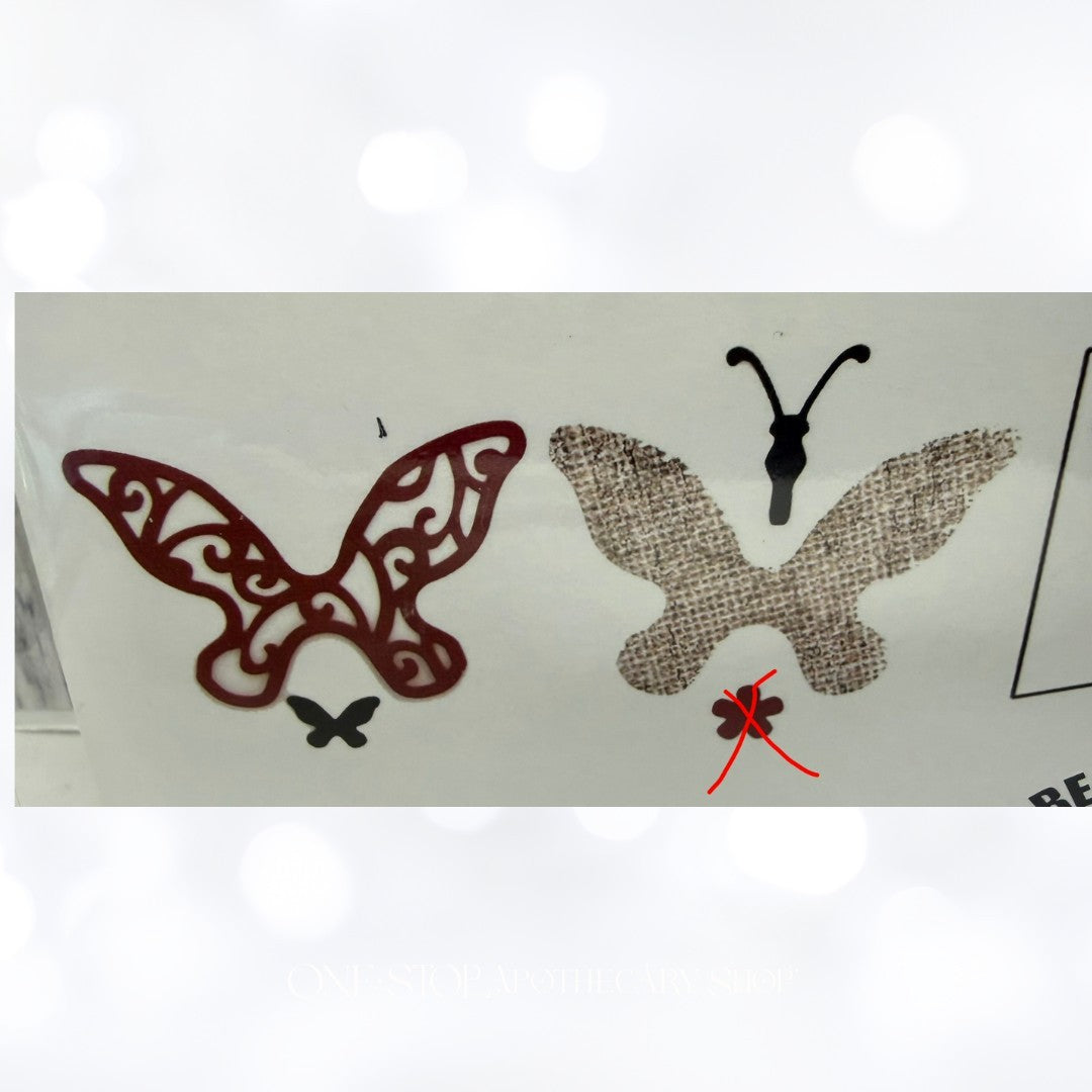 Elizabeth Craft Designs BUTTERFLY PIVOT CARD Butterflies Dies AS IS**