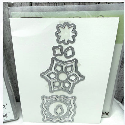 Stampin Up EASTERN BEAUTY Medallions Rubber Stamps Thinlits Dies