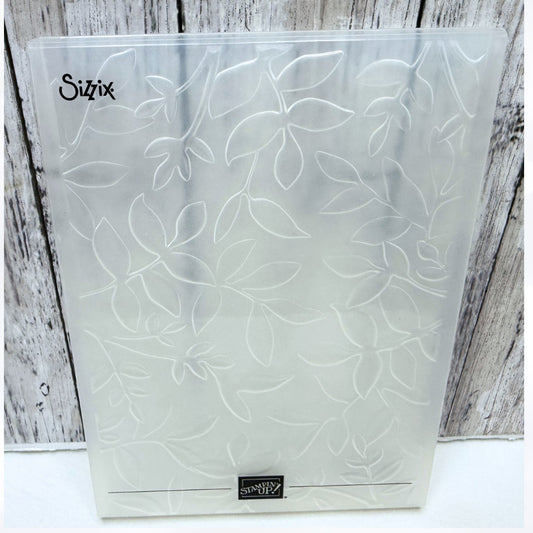 Stampin Up LAYERED LEAVES Leaf 3D Embossing Folder