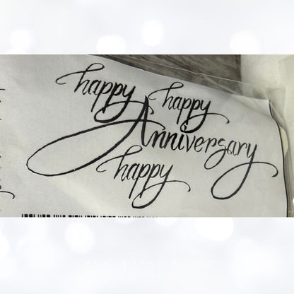 Rubbernecker LOVE Anniversary Greetings Sentiments Rubber Stamps Lot of 7