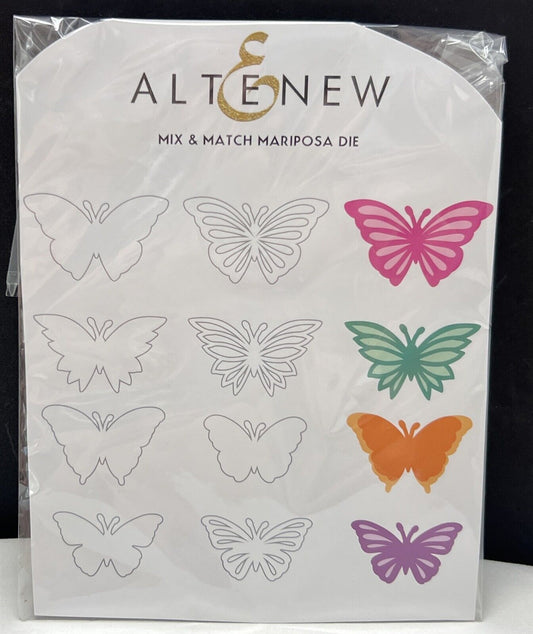 Altenew MIX & MATCH MARIPOSA Butterfly Butterflies Dies