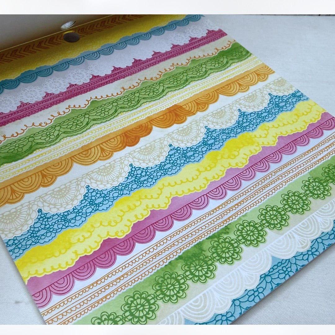 Amy Tangerine Teresa Collins 6X6 PAPER PACKS Scrapbook Cardstock Lot of 4