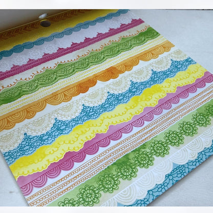 Amy Tangerine Teresa Collins 6X6 PAPER PACKS Scrapbook Cardstock Lot of 4