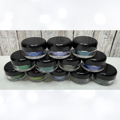 Luminarte TWINKLING H2Os Shimmering Watercolors Blues Greens Lot of 12