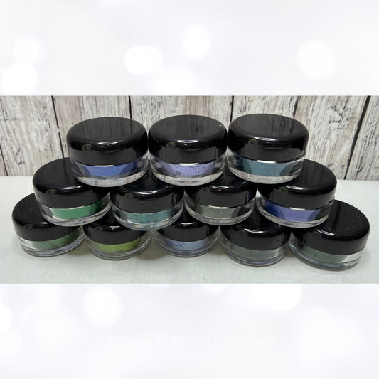 Luminarte TWINKLING H2Os Shimmering Watercolors Blues Greens Lot of 12