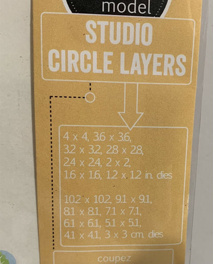 Memory Box STUDIO CIRCLE LAYERS Nesting Dies