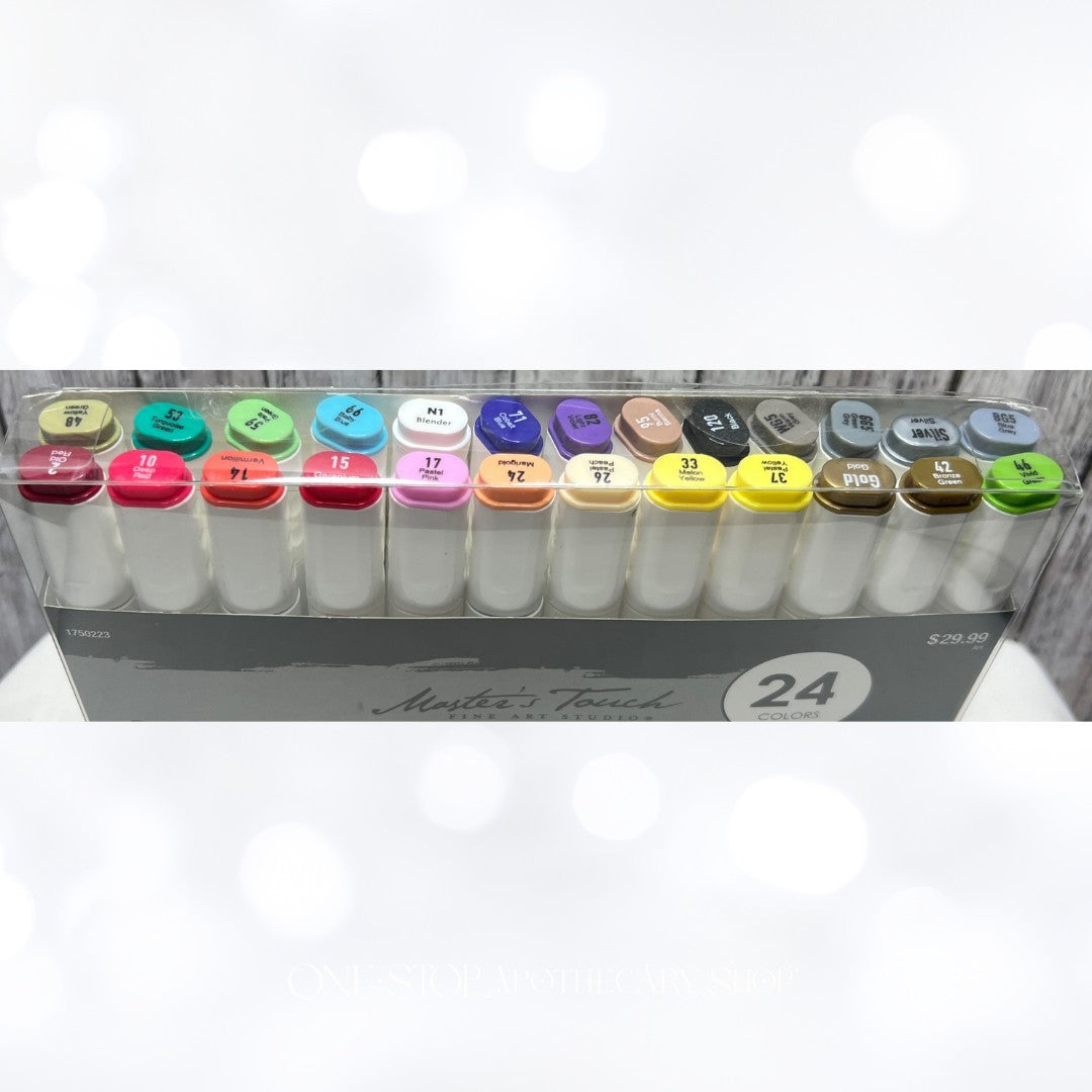 Master's Touch ALCOHOL MARKERS Set of 25