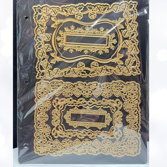 Anna Griffin HOLIDAY CONCENTRIC Frames Christmas Ornaments Dies